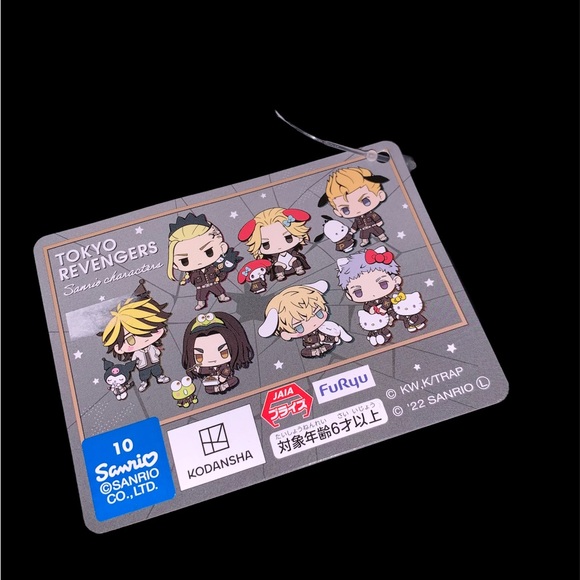 New Tokyo Revengers Anime Takashi Mitsuya X  Sanrio Hello Kitty Exclusive Plush - Picture 9 of 10